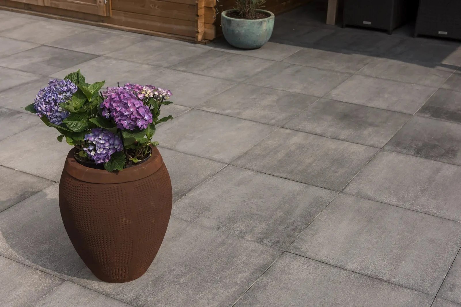 Tremico 4cm Zeeuws bont 60x60x4cm Wit, Zwart