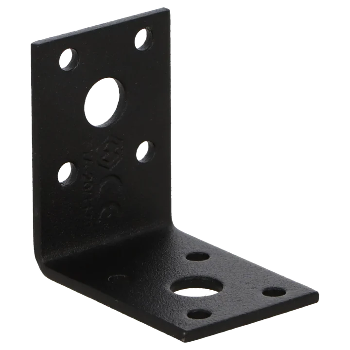 Hoekanker 50x50x35mm zwart TXT p/stuk