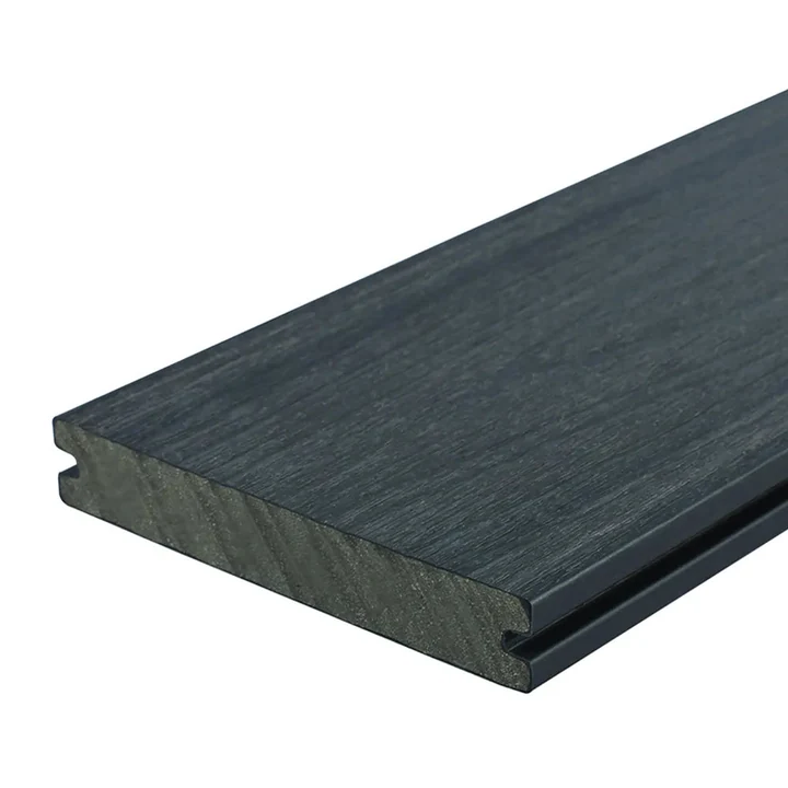 WPC Terrasplank Massief Premium 2,3x21x400cm Dark Grey 21x2.3x400cm