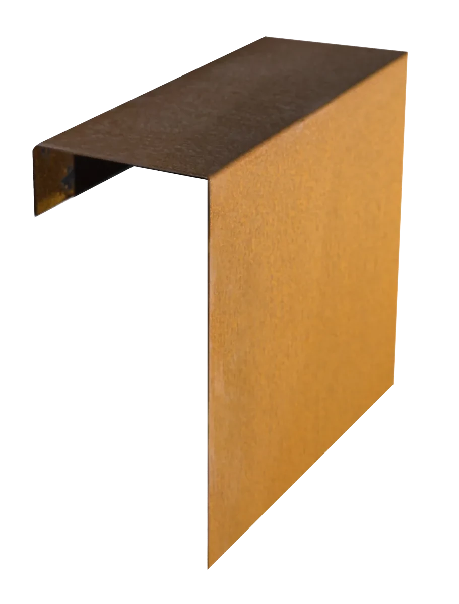 Corten Overzetstuk 12x30x50cm