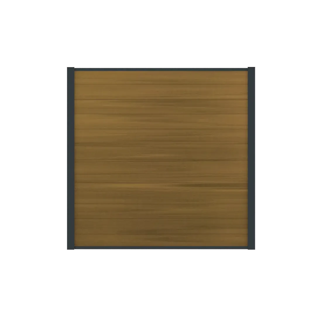 WPC Boston Premium 21x160mm (wb 150mm) 178cm Teak 16x2.1x178cm Hout