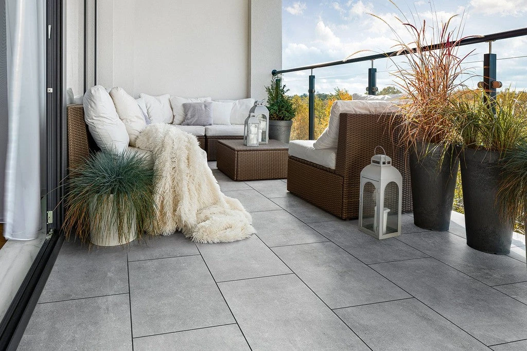 Keramische tegel cilento grigio tre 40x80x3cm