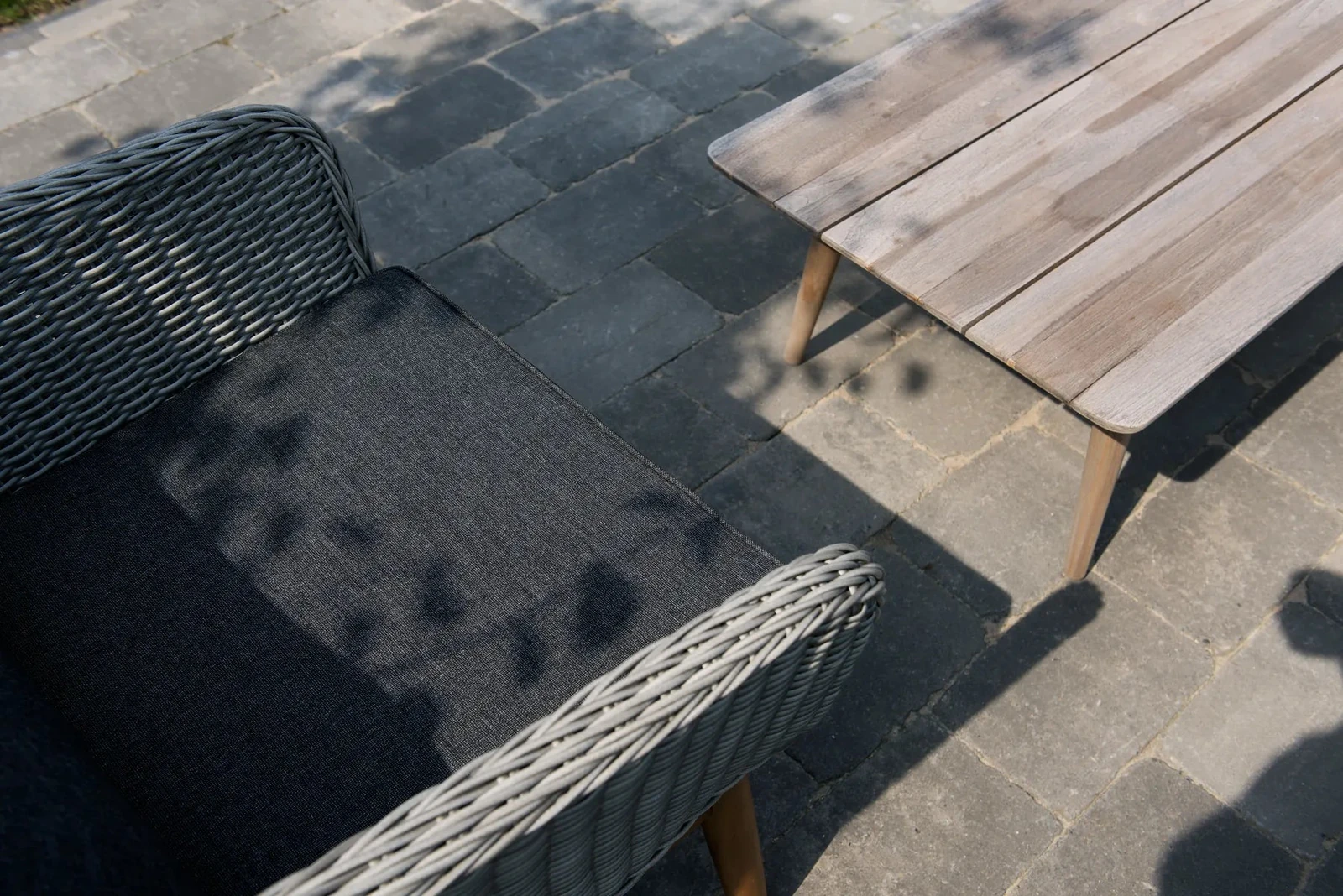 Tambour 20x30x6 smook 30x20x6cm Grijs, Zwart
