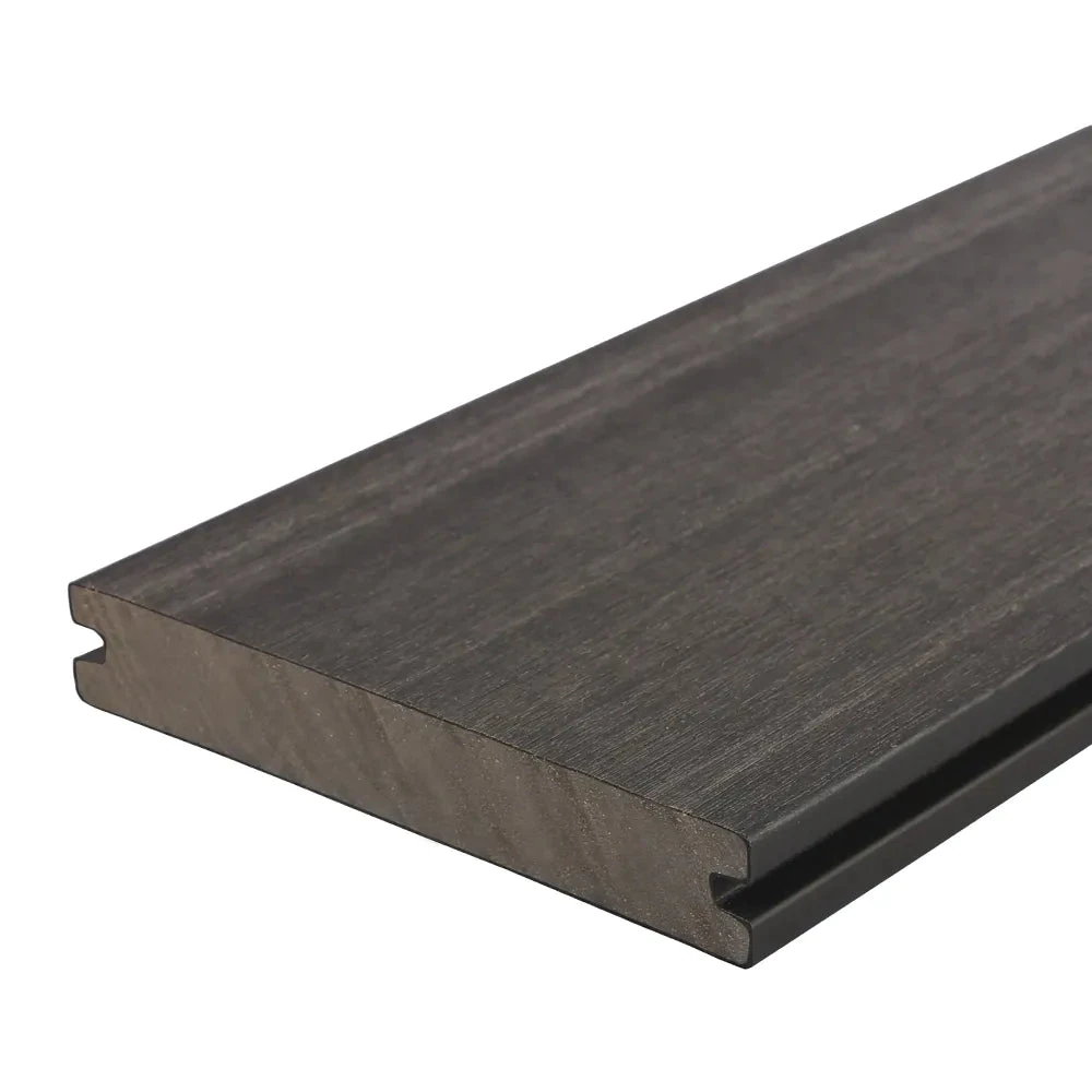 WPC Terrasplank Massief Premium 2,3x13,8x400cm Dark Grey 13.8x2.3x400cm Grijs