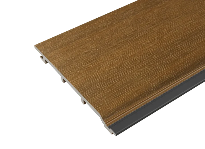 WPC WEO Essential 15x173mm (wb 153mm) 290cm Teak 17.3x1.5x290cm