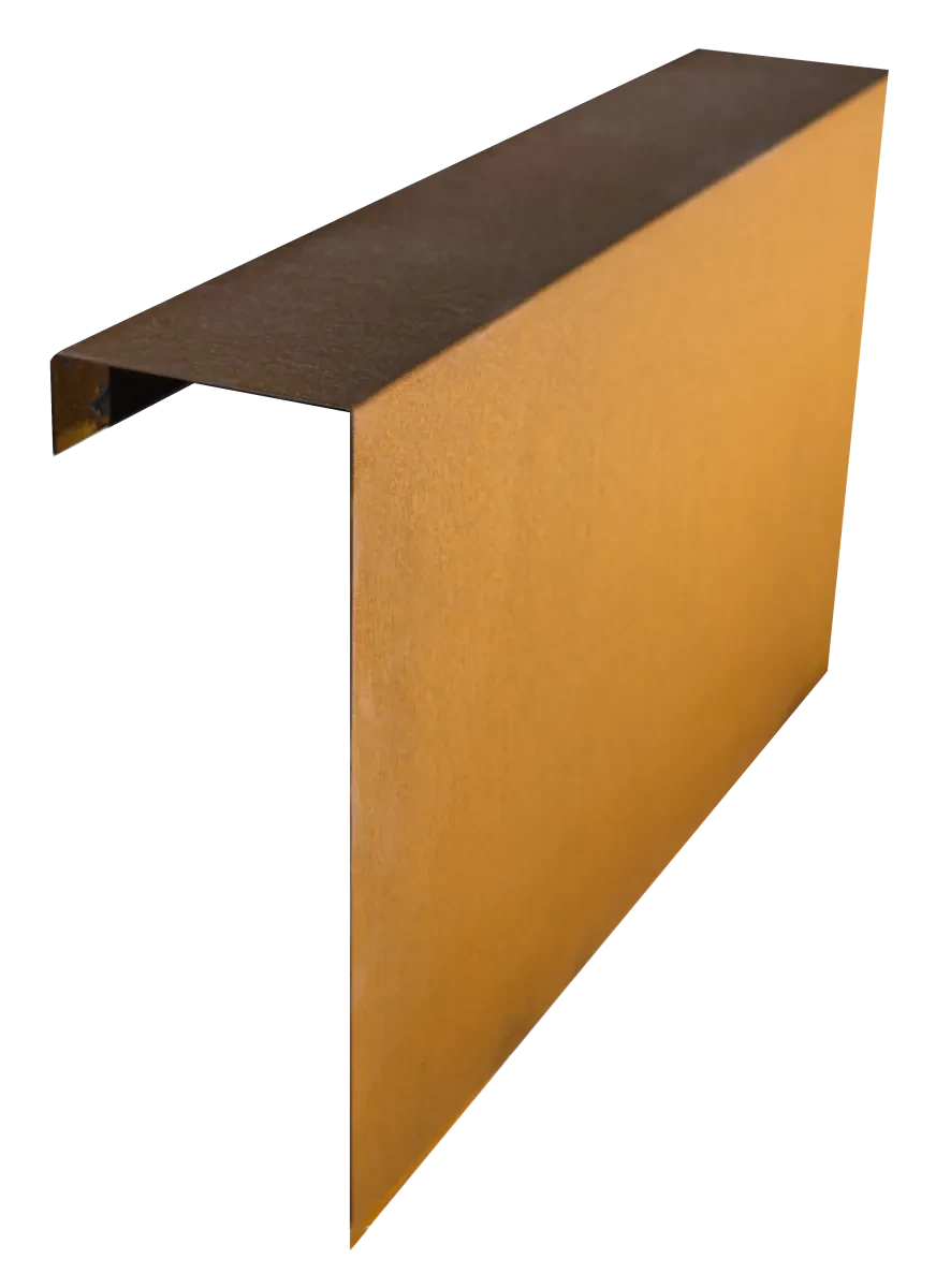Corten Overzetstuk 15x45x100cm