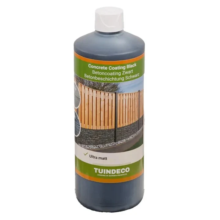 Betonschutting - betoncoating zwart 1 Ltr 10x23x10cm