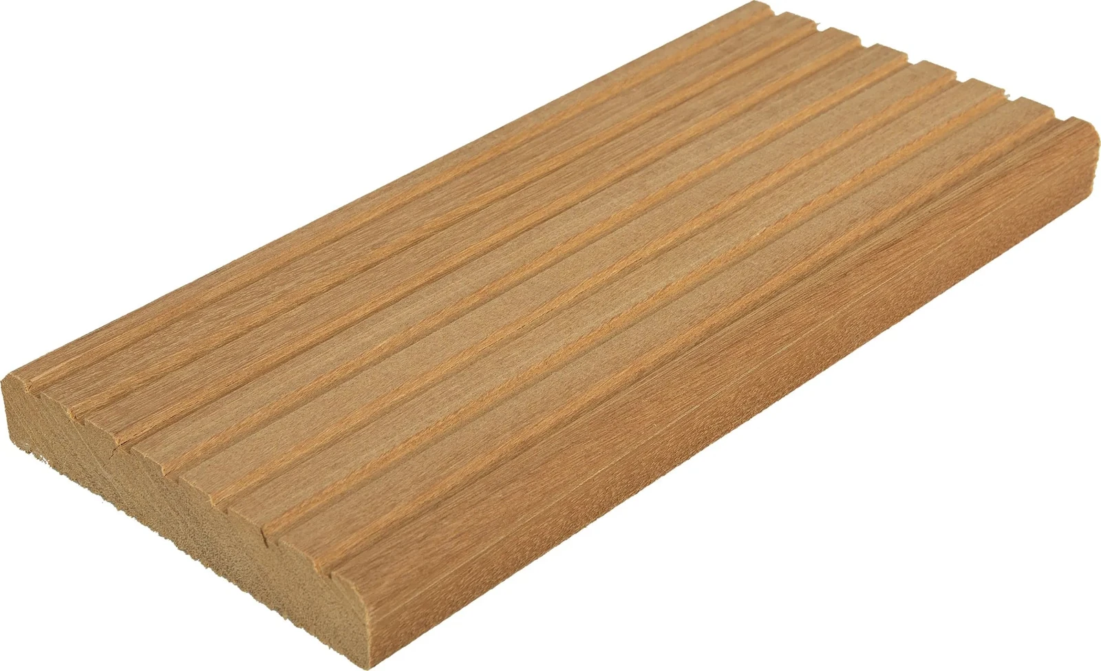 Bangkirai terrasplank glad/grof Premium 2,1x14,5x335cm 14.5x2.1x335cm