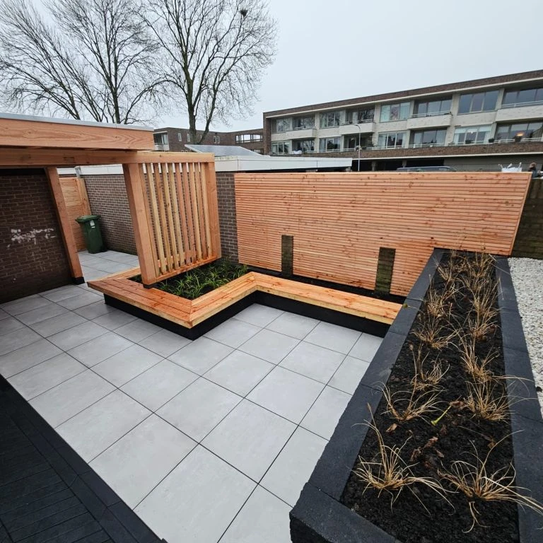 GeoCeramica® Concreet 60x60x4cm Silver