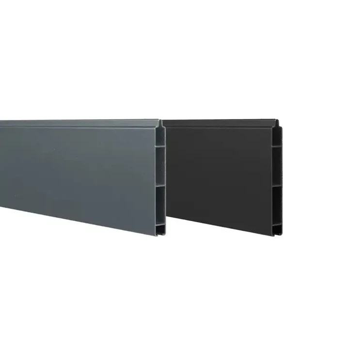 Boston Aluminium 21x160mm (wb 150mm) 178cm RAL9005 16x2.1x178cm Antraciet