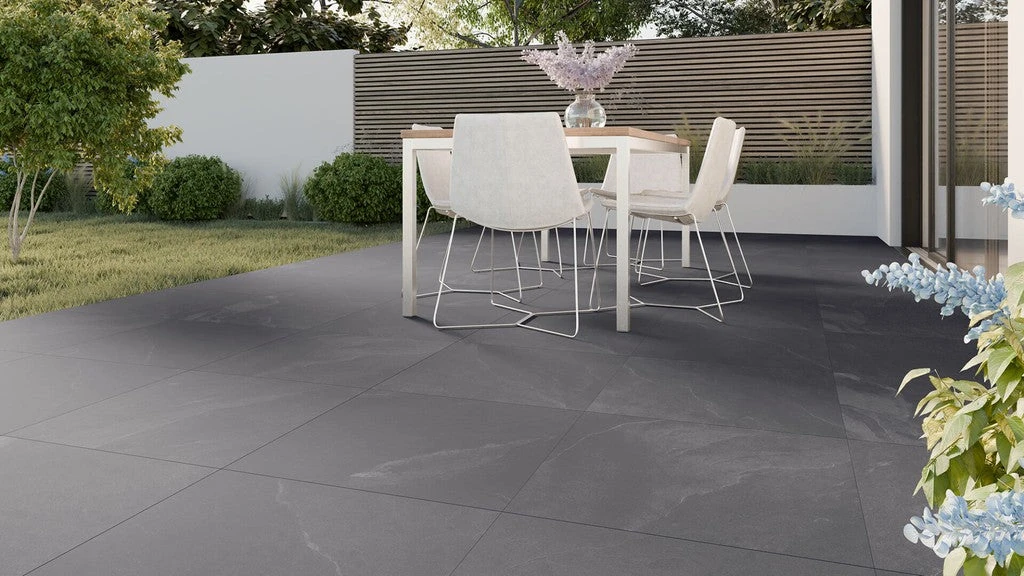 Keramische tegel pavia antracite tre 40x80x3cm