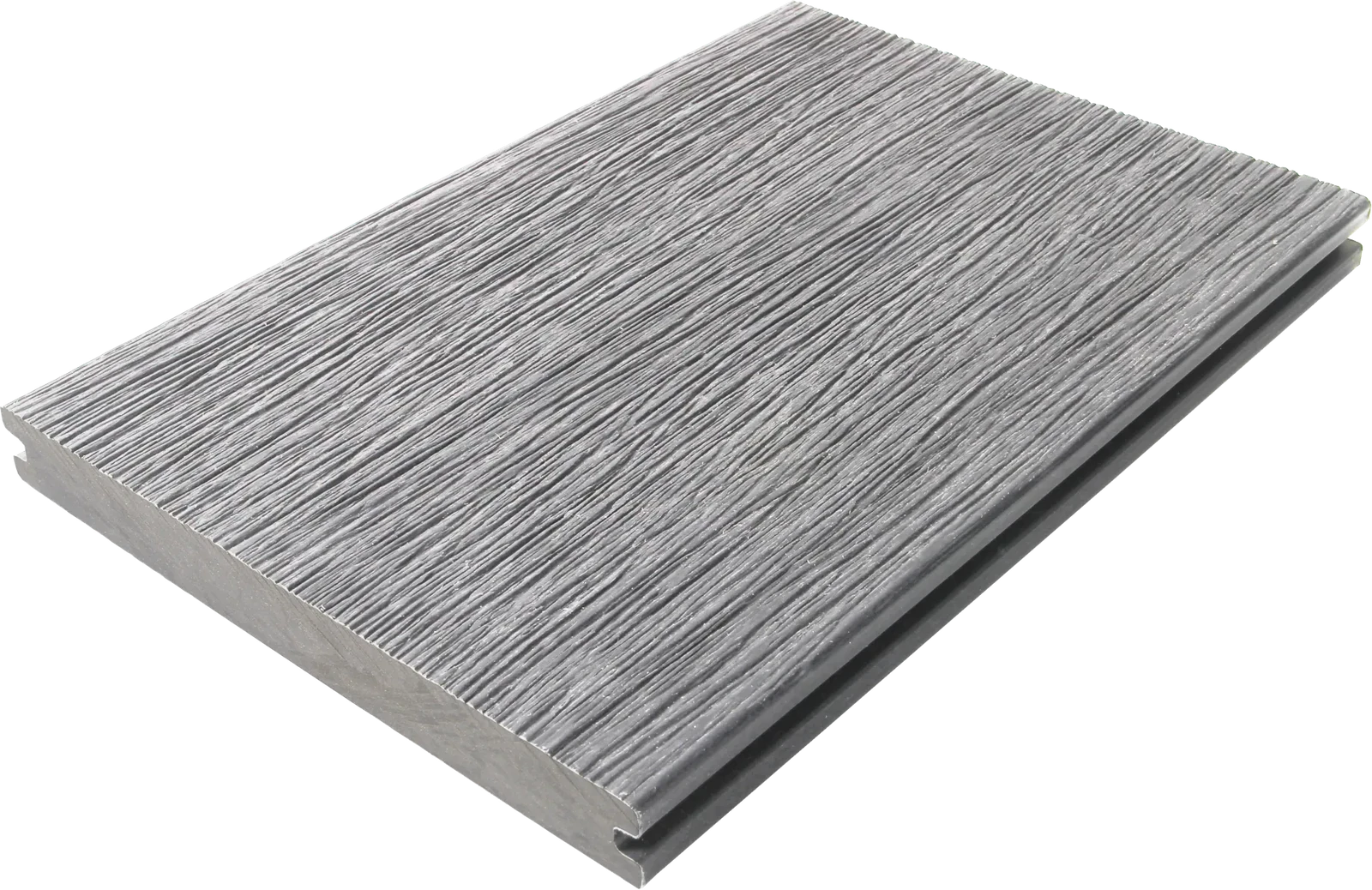 WPC Terrasplank Massief Vintage 2,3x21x400cm Lunar Grey/Ceda 21x2.3x400cm Geel, Grijs