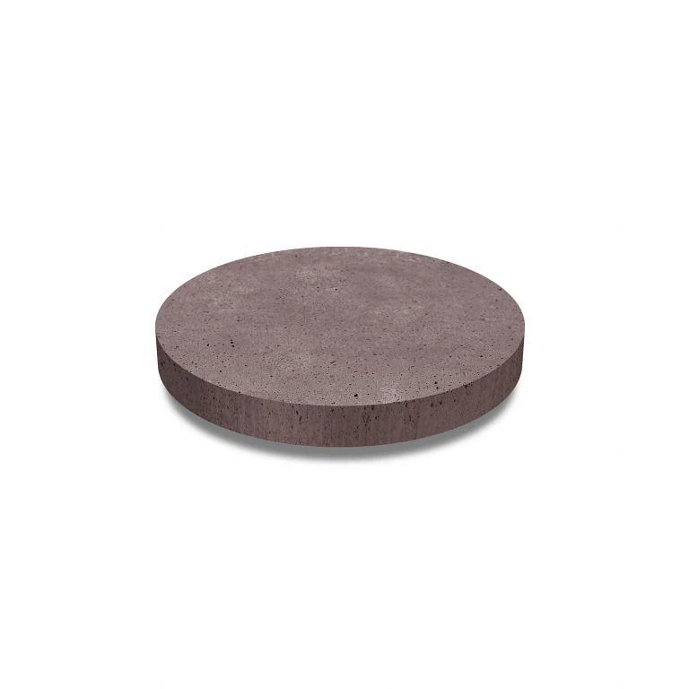 Oud hollandse tegel rond 60x60x7 taupe ArtiStone betontegel