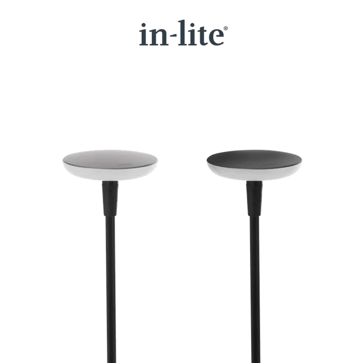 In-Lite Sway Light Head Pearl Grey Solitary