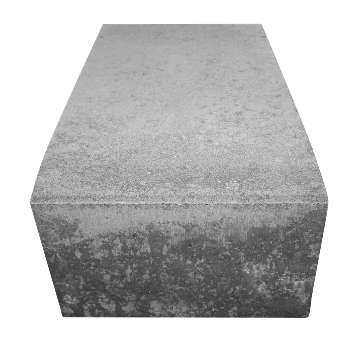Inritband 30x60x12/20 tussenstuk 30x20x60cm Grijs