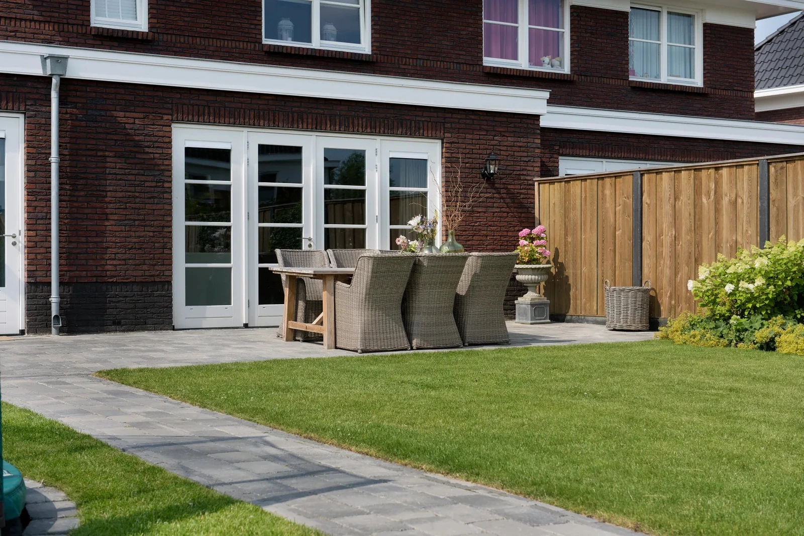 Tambour 20x30x6 smook 30x20x6cm Grijs, Zwart