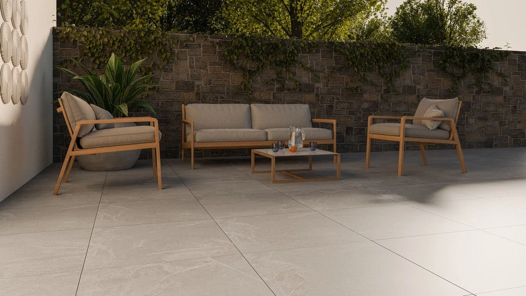 Keramische tegel recco greige due 80x80x2cm