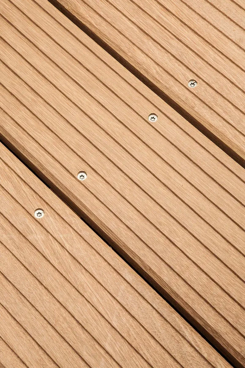 Bangkirai terrasplank glad/grof Premium 2,1x14,5x244cm 14.5x2.1x488cm Hout