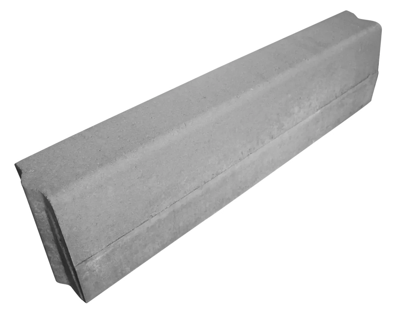 Trottoirband 13/15x25x100 grijs GRN+ KOMO