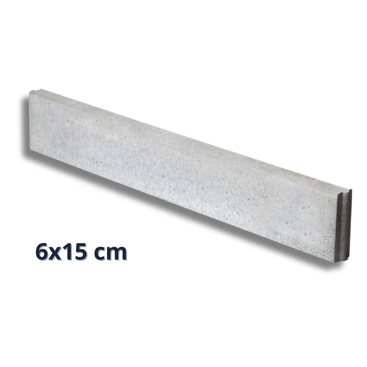 Opsluitband grijs 6x15x100 Excluton