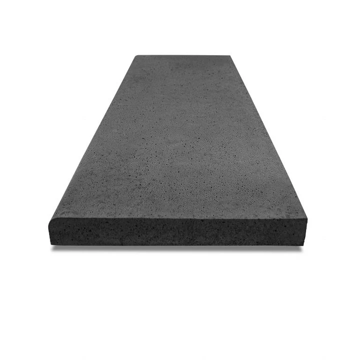Oud Hollandse zwembadrand 100x40x5 carbon ArtiStone
