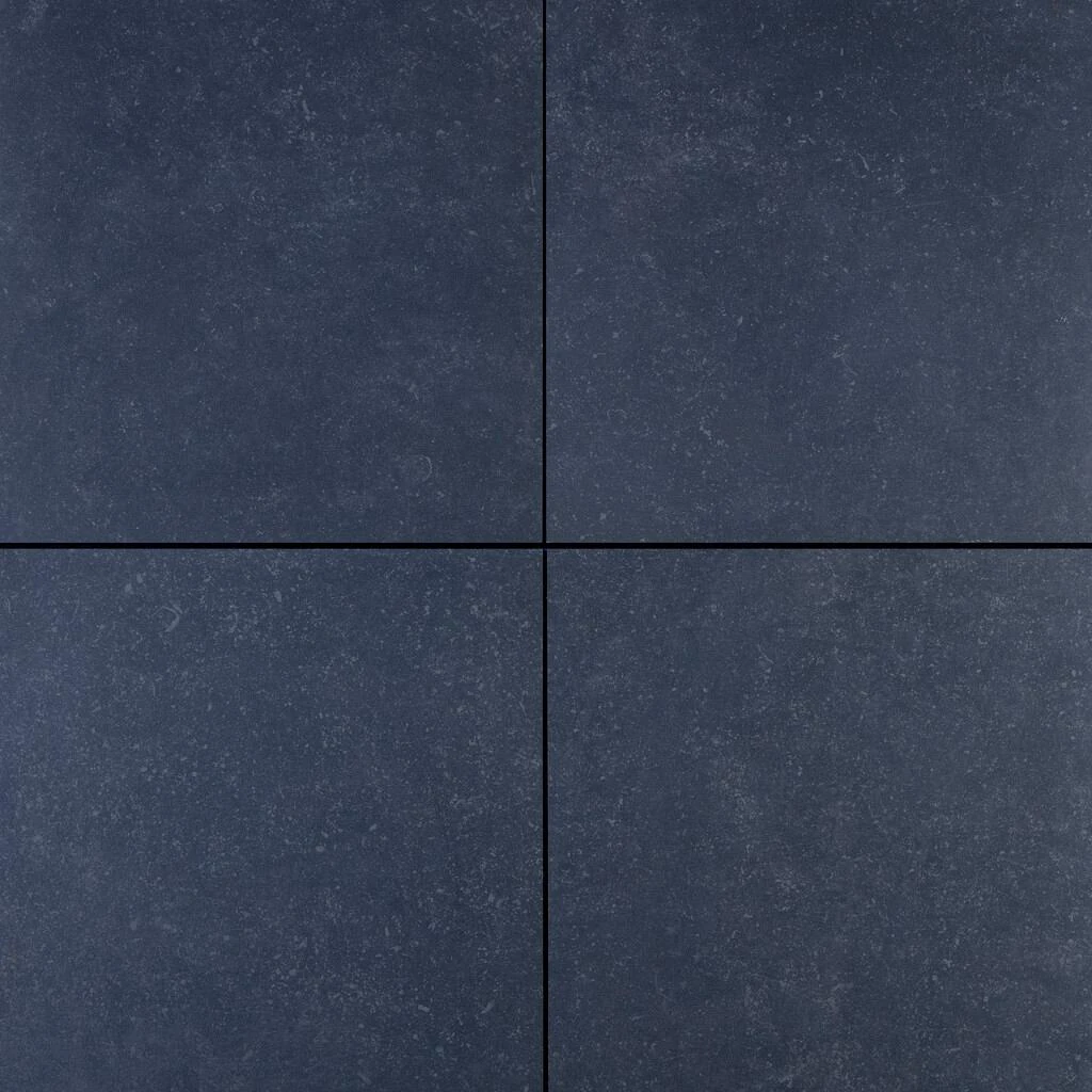 GeoCeramica® Impasto 60x60x4cm Negro MBI keramische tegel