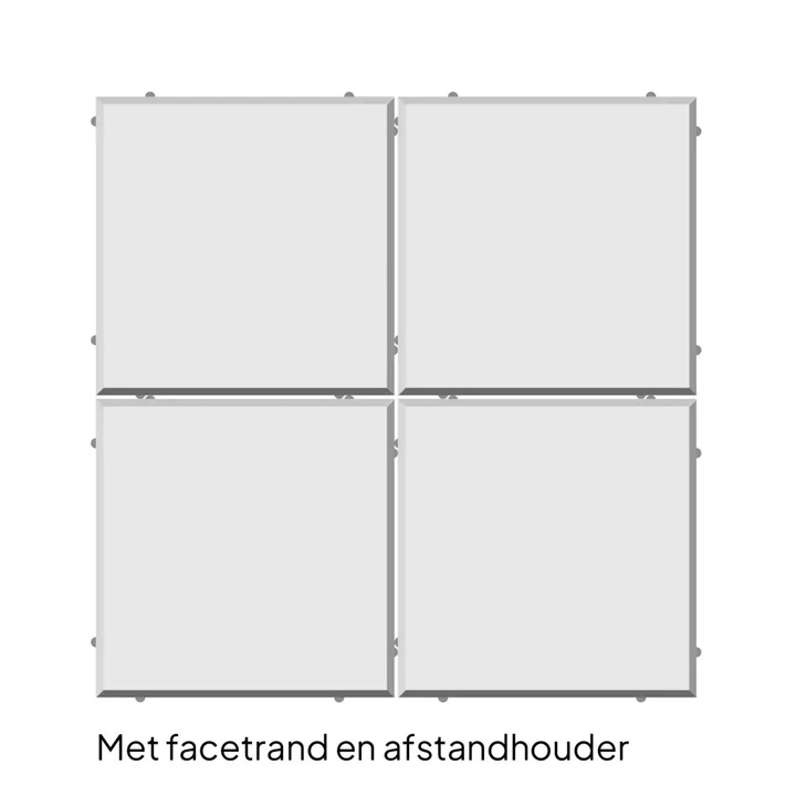 Tremico 6cm 60x60x6cm Grijs