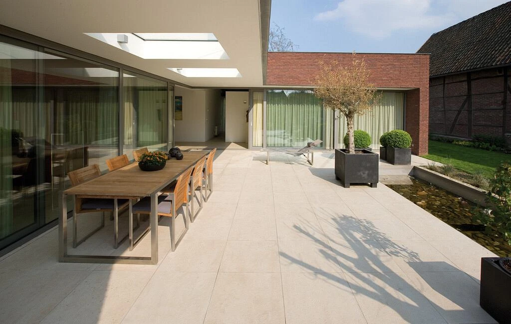 GeoCeramica® Terra 60x60x4cm Midden Grijs MBI keramische tegel