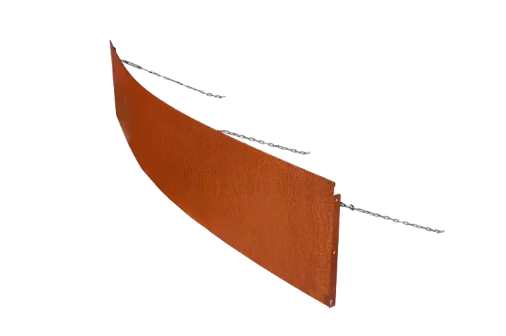 Kantopsluiting Flex 0,2x28x220cm Bruin