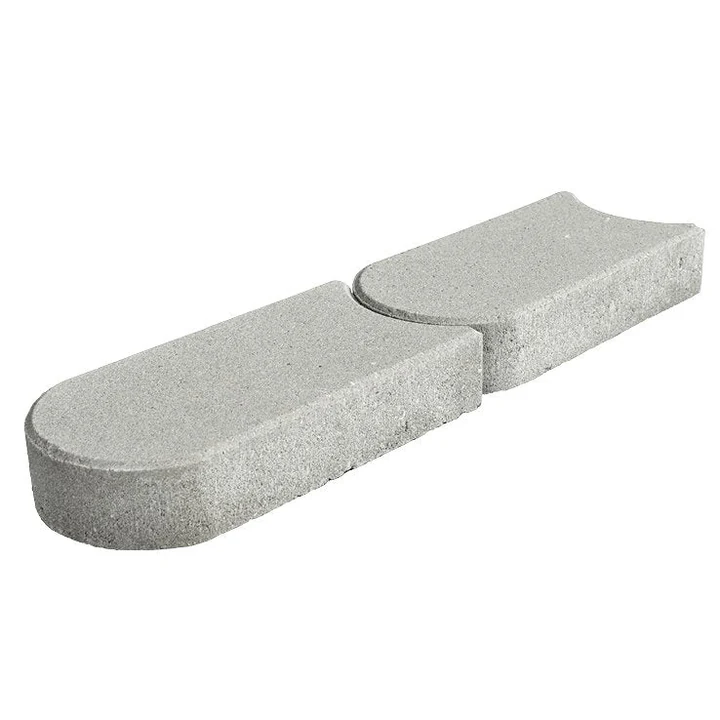 Graskantsteen Grijs