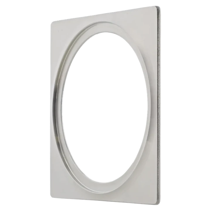 In-Lite PLATE 1 afdekplaat rvs geschikt voor Big Flux - Luna