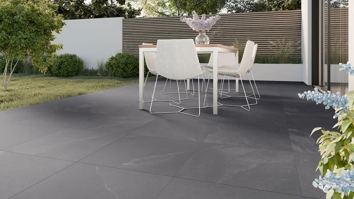 Keramische tegel pavia antracite tre 40x80x3cm