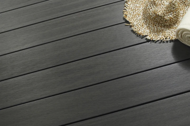 WPC Terrasplank RHK Premium 2,3x13,8x400cm Dark Grey 13.8x2.3x400cm Grijs