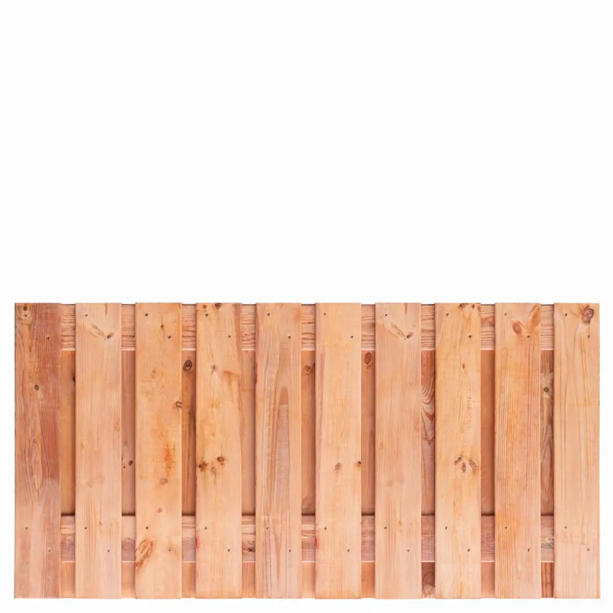 Tuinscherm Breukelen (19+2) Red Class Wood 90x180cm 180x90x5cm