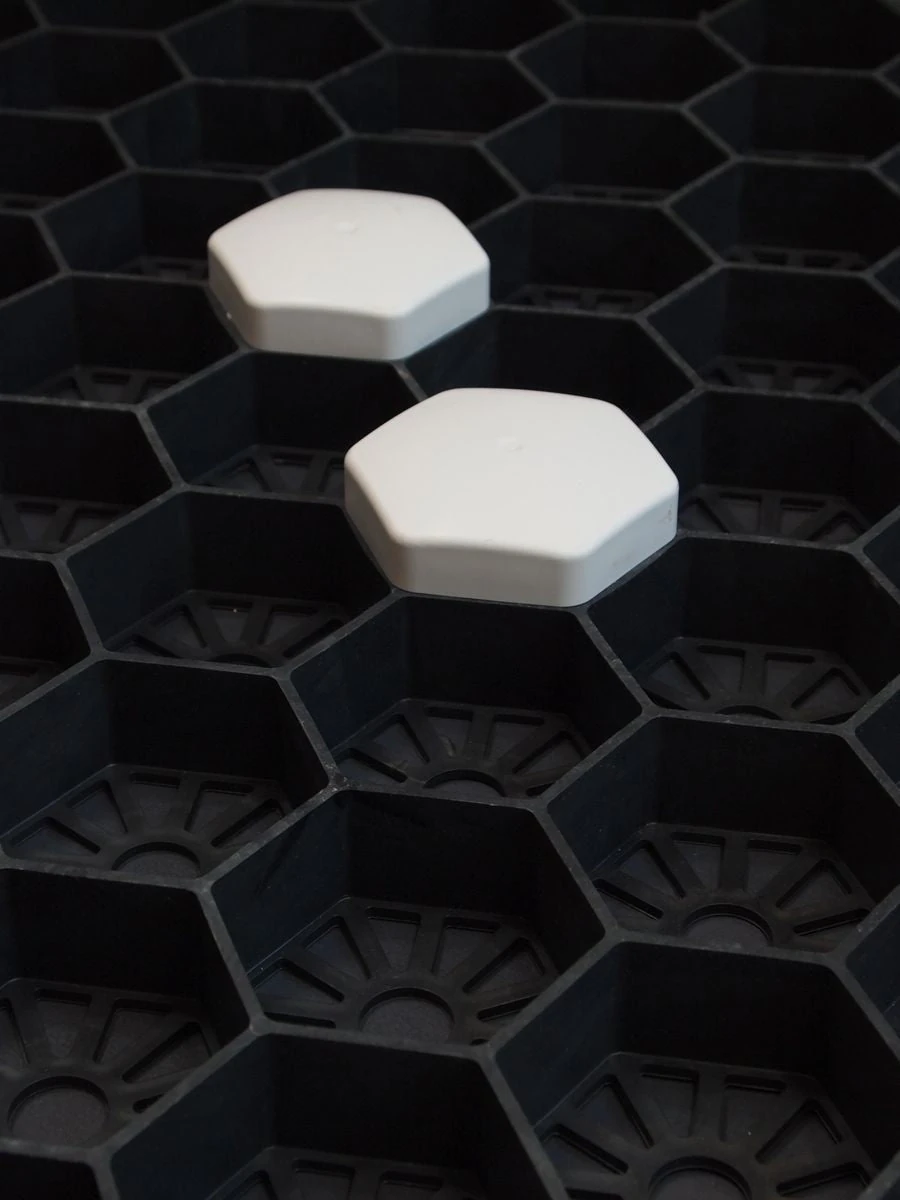 Markeerdoppen Easygravel® (doos 26 stuks) grindplaat