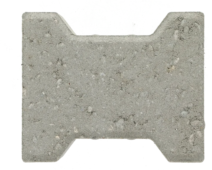 Basicstone H-verbandsteen 20x16,4/11,7x8 normaal facet grijs KOMO PL2 20x16,4x8cm Grijs