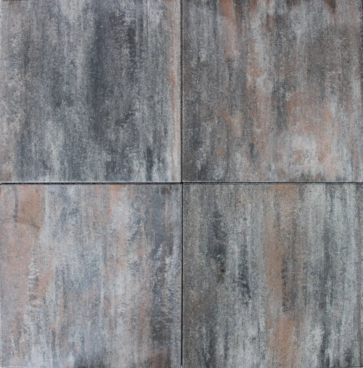 Tremico 6cm Texels bont 60x60x6cm Bruin, Grijs, Zwart