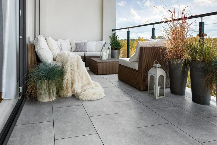 Keramische tegel cilento grigio tre 40x80x3cm