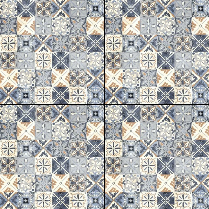 GeoCeramica® Duedecora Multicolor 60x60x4cm Multicolor