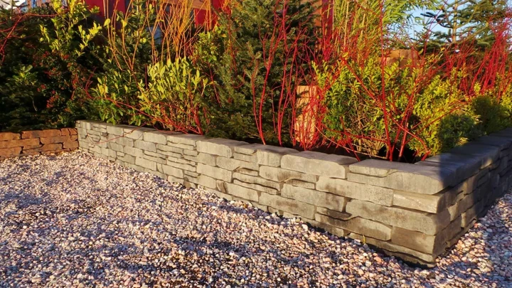 Stonewalling Grijs/zwart 18x43.5 43,5x18cm